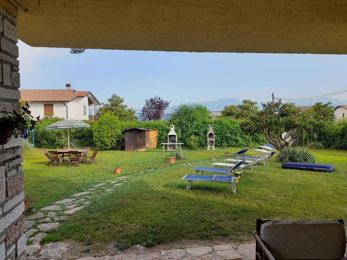 Villa La Magnolia - Private Beach Access, Garden, Views Lazise Exteriör bild